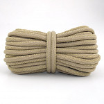 THICK BRAID CORD 12mm BEIGE/LIGHT GOLD 20m