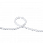 THICK CORD 10mm WHITE 10m / CORDÓN GRUESO 10mm BLANCO 10m