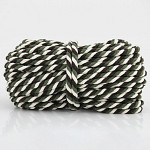 THICK CORD 8mm OLIVE GREEN/BROWN/RAW 30m