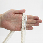 THICK CORD PIPING LACE 2cm RAW 20m