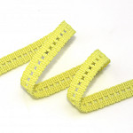 TINY LADDER LACE 1,1cm BABY YELLOW 50m / ENCAJE VAINILLA MICRO 1,1cm AMARILLO BEBÉ 50m