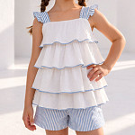 TRIPLE BEAD PASSEMENTERIE 1,4cm RAW/SILVER/GOLD/BEIGE 20m