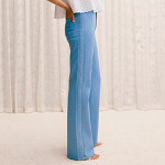 TRIPLE BEAD PASSEMENTERIE 1,4cm RAW/SILVER/SKY BLUE 20m