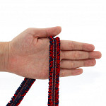 TWEED PASSEMENTERIE 2,2cm DARK BLUE/RED/GOLD/SILVER 20m / PASAMANERÍA TWEED 2cm AZUL OSCURO/ROJO/ORO/PLATA 20m