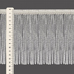 VISCOSE FRINGE 15cm RAW 10m / FLECO VISCOSA 15cm CRUDO 10m