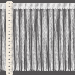 VISCOSE FRINGE 15cm WHITE 10m / FLECO VISCOSA 15cm BLANCO 10m