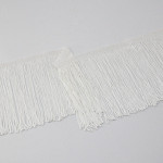 VISCOSE FRINGE 20cm WHITE 10m / FLECO VISCOSA 20cm BLANCO 10m