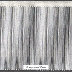 VISCOSE FRINGE 30cm RAW 10m / FLECO VISCOSA 30cm CRUDO 10m