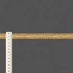 VIVO CORDÃO GROSSO 2cm BEGE/OURO / THICK ROPE PIPING LACE 2cm BEIGE/GOLD / VIVO CORDÓN GRUESO 2cm BEGE/ORO
