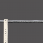 VIVO CROCHÊ 1,2cm BRANCO/PRATA / CROCHET VIVO 1,2cm BLANCO/PLATA / CROCHET PIPING LACE 1,2cm WHITE/SILVER
