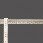 WIDE LACE 2,6cm RAW 10m / ENCAJE ANCHO 2,6cm CRUDO 10m