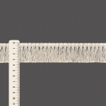 WIDED FRINGE 4cm RAW 10m / FLECO ANCHO 4cm CRUDO 10m