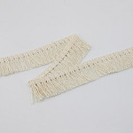 WIDED FRINGE 4cm RAW 10m / FLECO ANCHO 4cm CRUDO 10m