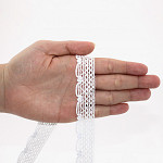 WIDED LACE 2,1cm WHITE 30m / ENCAJE ANCHO 2,1cm BLANCO 30m