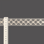 XX LACE 3,6cm RAW 30m / ENCAJE XX 3,6cm CRUDO 30m