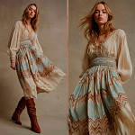 ZIG ZAG ELASTIC 5,5cm BROWN/LIGHT SUEDE/BLUE 25m