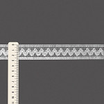ZIG ZAG LACE 3,2cm WHITE 30m / ENCAJE ZIG ZAG 3,2cm BLANCO 30m / ENCAJE ZIG ZAG 3,2cm BLANCO 30m