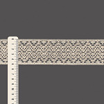 ZIG ZAG LACE 5,1cm CRUDO 30m