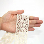 ZIG ZAG LACE 5,1cm CRUDO 30m