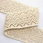 ZIG ZAG LACE 5,1cm CRUDO 30m