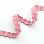 ZIG ZAG PASSEMENTERIE 1,4cm BABY PINK 50m / PASAMANERÍA ZIG ZAG 1,4cm ROSA BEBÉ 50m