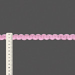 ZIG ZAG PASSEMENTERIE 1,7cm PINK 10m / PASAMANERÍA ZIG ZAG 1,7cm ROSA 10m