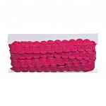 ZIG ZAG PASSEMENTERIE 1,7cm PINK 10m /PASAMANERÍA ZIG ZAG 1,7cm ROSA 10m