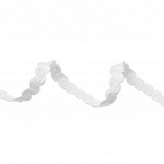 ZIG ZAG PASSEMENTERIE 1,7cm RAW 10m / PASAMANERÍA ZIG ZAG 1,7cm CRUDO 10m