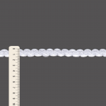 ZIG ZAG PASSEMENTERIE 1,7cm WHITE 10m / PASAMANERÍA ZIG ZAG 1,7cm BLANCO 10m