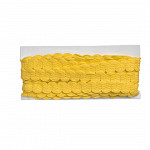 ZIG ZAG PASSEMENTERIE 1,7cm YELLOW 10m / PASAMANERÍA ZIG ZAG 1,7cm AMARILLO 10m