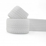 ZIG ZAG TEXTURED ELASTIC 4,4cm RAW 25m / ELÁSTICO CON TEXTURA EN ZIG ZAG 4,5cm CRUDO 25m