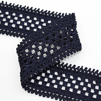 ELÁSTICO AKIRA 6,2cm AZUL MARINO 25m