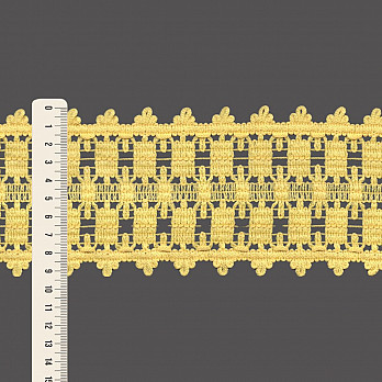 BALL LACE 9,3cm BABY YELLOW 30m