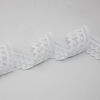 ENCAJE BARROCO 5,9cm BLANCO 30m