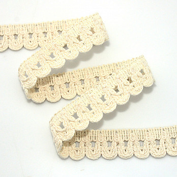 BEAK CROCHET LACE 1,9cm RAW 30m