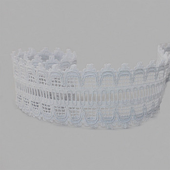 BEAK LADDER LACE 5,9cm WHITE 30m