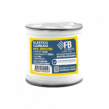 CAMBARÁ LIGHT INSERT ELASTIC Nº8 7mm RAW 100m