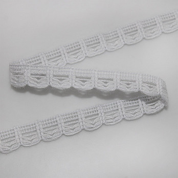 CAMBORIU LACE 1cm WHITE 30m