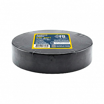 CEDRO REINFORCED INSERT ELASTIC Nº 40 39mm BLACK 25m