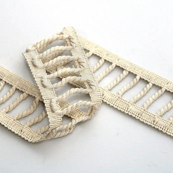 CORD LADDER LACE 4cm RAW 30m