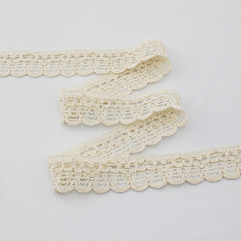 ENCAJE CORAZÓN CUORE ZIG ZAG 2,4cm CRUDO 30m