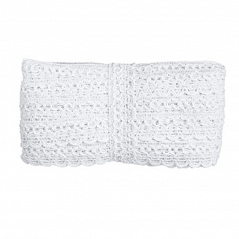 CUORE ZIG ZAG HEART LACE 2,5cm WHITE 30m