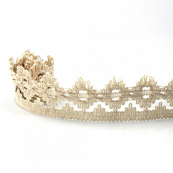 JOAQUINA LACE 3,8cm RAW 30m