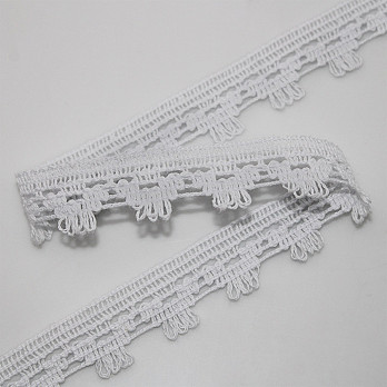 SALVADOR LACE 1,7cm WHITE 30m