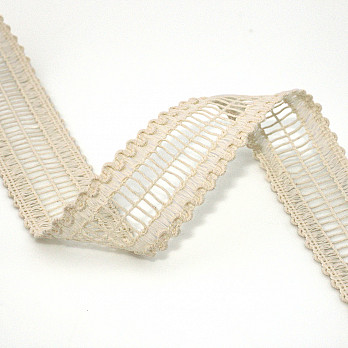 LADDER LACE CHECKED 2,8cm RAW 50m