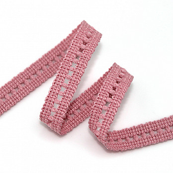 TINY LADDER LACE 1,1cm BABY PINK 50m