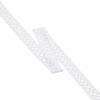 LADDER LACE V MILANÊ 1,9cm WHITE 30m