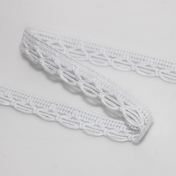 FLORIPA LACE 1cm WHITE 10m