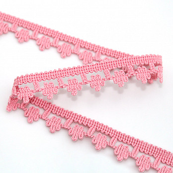 FLOWER LACE 1,6cm BABY PINK 30m