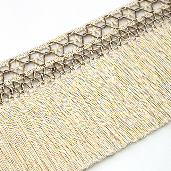 MACRAMÊ FRINGE LEXIE 15,1cm RAW/JUTE 10m